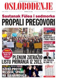 Oslobođenje - broj 24.140, 18. feb 2014.