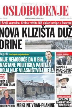 Oslobođenje - broj 24.893, 12. mar 2016.