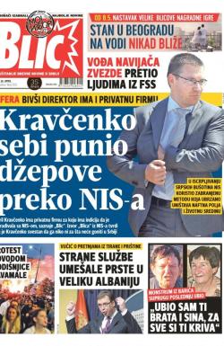 Blic - broj 7255, 26. apr 2017.