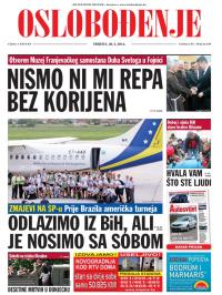 Oslobođenje - broj 24.239, 28. maj 2014.