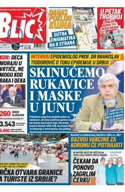 Blic - broj 8318, 22. apr 2020.