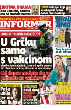 Informer - broj 2651, 11. jan 2021.