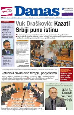 Danas - broj 6591, 16. okt 2015.