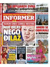 Informer - broj 3574, 15. jan 2024.