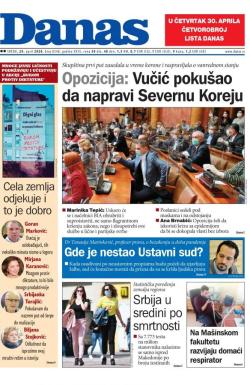Danas - broj 8248, 29. apr 2020.