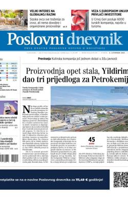 Poslovni Dnevnik - broj 4936, 3. okt 2023.
