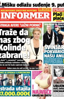 Informer - broj 826, 20. jan 2015.