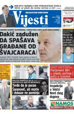 Vijesti - broj 6043, 23. jan 2015.