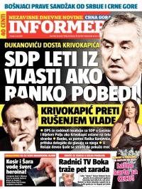 Informer CG - broj 936, 2. jun 2015.