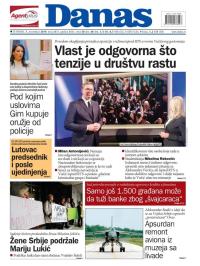 Danas - broj 8074, 7. nov 2019.