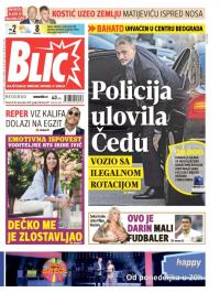 Blic - broj 6771, 18. dec 2015.