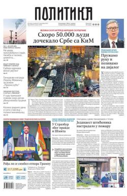 Politika - broj 40203, 6. nov 2025.