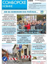 Somborske novine - broj 3411, 8. nov 2019.