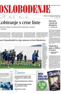 Oslobođenje - broj 27424, 10. okt 2023.