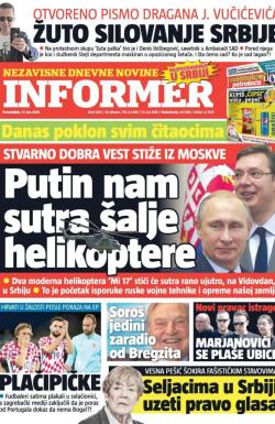 Informer - broj 1265, 27. jun 2016.
