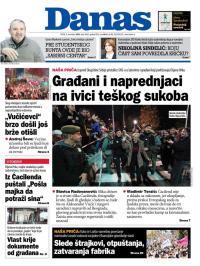 Danas - broj 10063, 7. nov 2025.