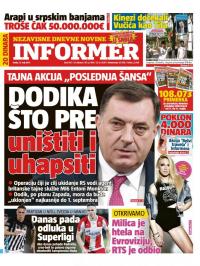 Informer - broj 1537, 17. maj 2017.