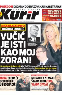 Kurir - broj 3398, 12. mar 2013.