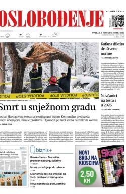 Oslobođenje - broj 28108, 6. jan 2026.