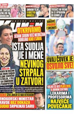 Kurir - broj 1629, 20. avg 2018.