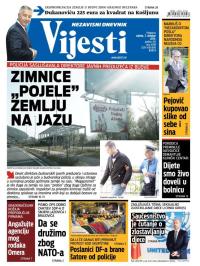 Vijesti - broj 6298, 7. okt 2015.