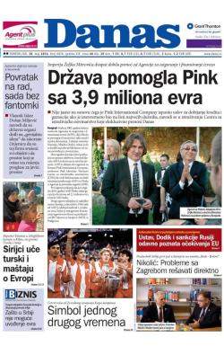 Danas - broj 6818, 30. maj 2016.