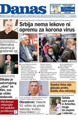 Danas - broj 8163, 4. feb 2020.