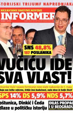 Informer - broj 568, 17. mar 2014.