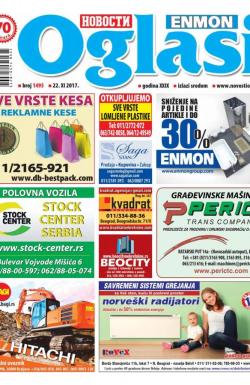 Novosti oglasi - broj 1495, 22. nov 2017.