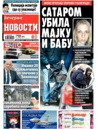 Večernje novosti - broj 1457, 3. mar 2015.