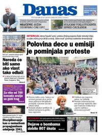 Danas - broj 10033, 3. okt 2025.