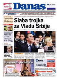 Danas - broj 6237, 27. okt 2014.