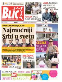 Blic - broj 6106, 10. feb 2014.