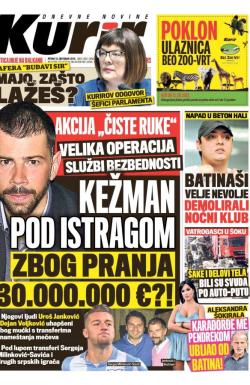 Kurir - broj 1682, 12. okt 2018.