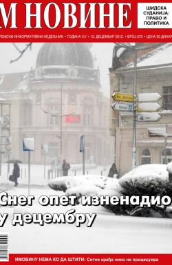 M Novine, Sr. Mitrovica - broj 573, 12. dec 2012.