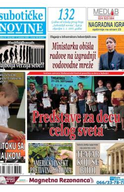Nove Subotičke novine - broj 442, 3. okt 2025.