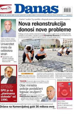 Danas - broj 8024, 18. sep 2019.