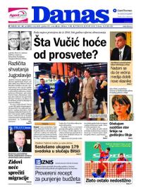 Danas - broj 6503, 20. jul 2015.