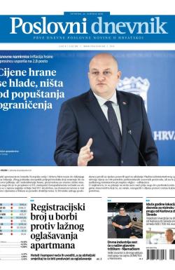 Poslovni Dnevnik - broj 5512, 22. jan 2026.