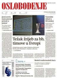 Oslobođenje - broj 24.994, 21. jun 2016.