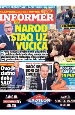 Informer - broj 4217, 26. feb 2026.