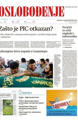 Oslobođenje - broj 25053, 23. avg 2016.