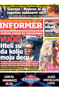 Informer - broj 4216, 25. feb 2026.