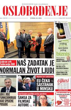 Oslobođenje - broj 24.497, 10. feb 2015.