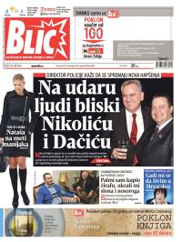 Blic - broj 6042, 5. dec 2013.
