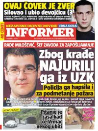 Informer CG - broj 1277, 11. jul 2016.