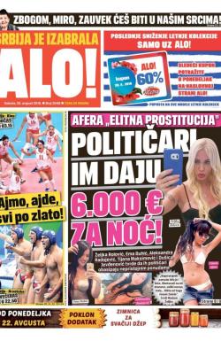 Alo - broj 3049, 20. avg 2016.