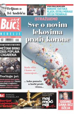 Blic - broj 8898, 5. dec 2021.