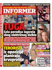 Informer - broj 3761, 24. avg 2024.