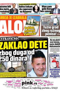 Alo - broj 2831, 12. jan 2016.